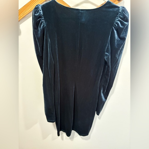 Gentle Fawn Midnight Blue Velvet Dress - Picture 3 of 8